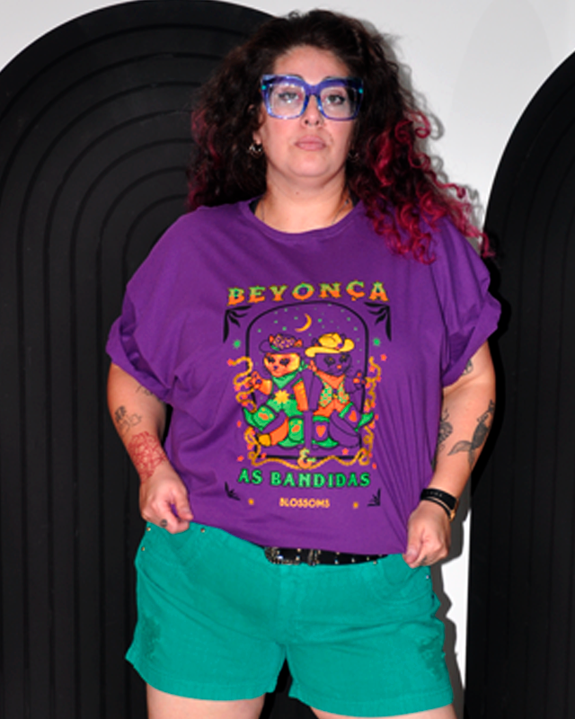 CAMISETA BEYONÇA E AS BANDIDAS