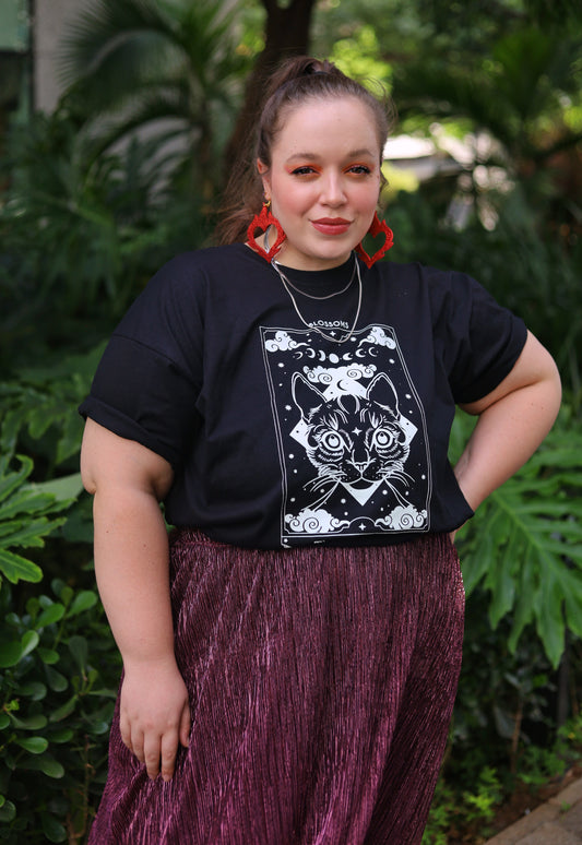 CAMISETA GATO TAROT