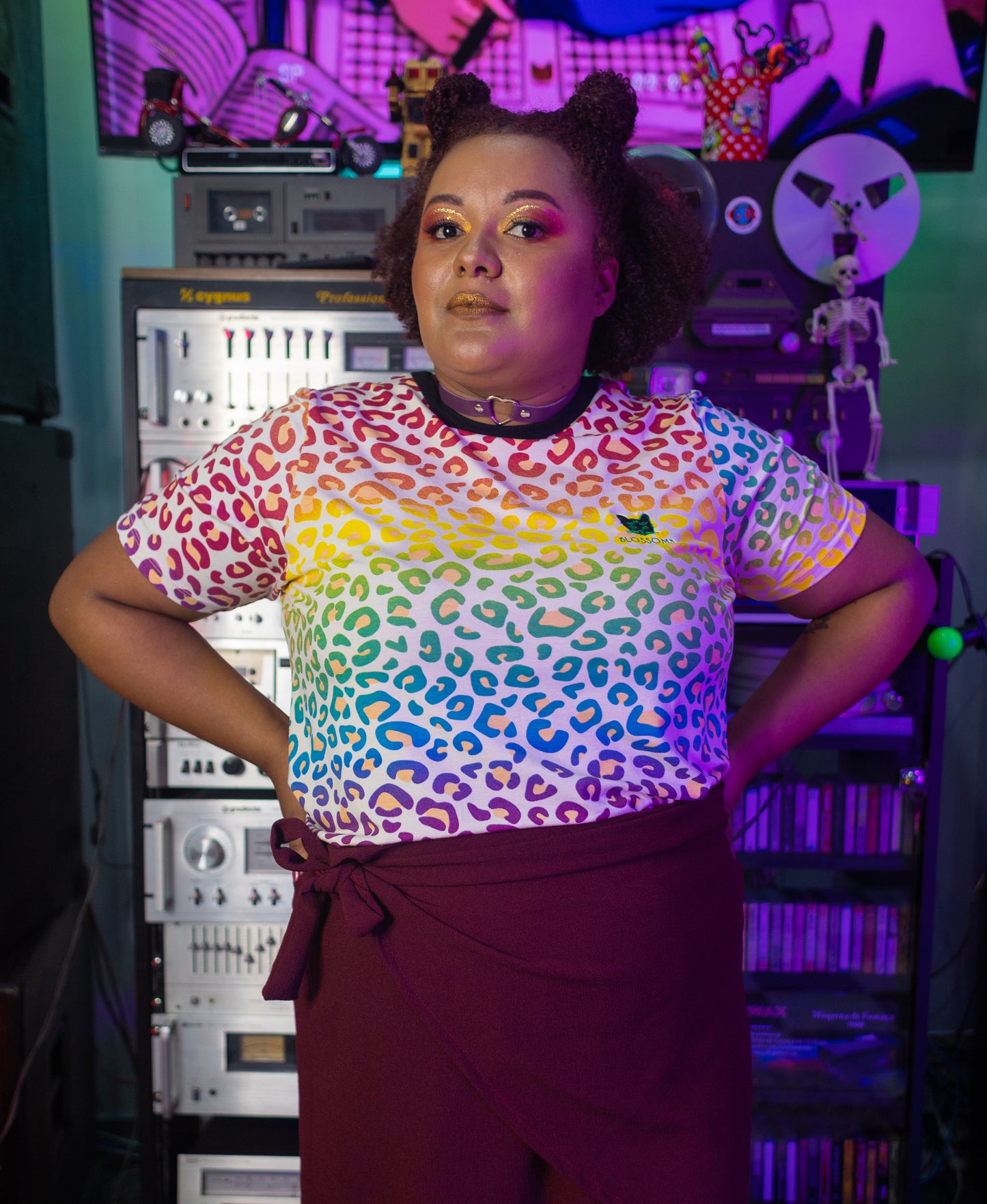 BLUSA ONCINHA MIL CORES