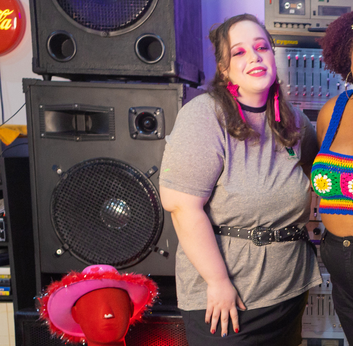 CAMISETA GATA LISTRADA