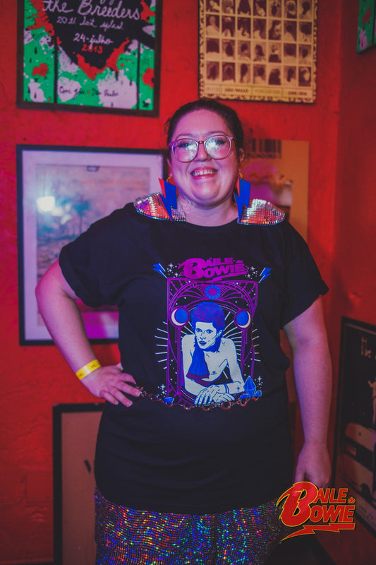 CAMISETA BOWIE BRILHA