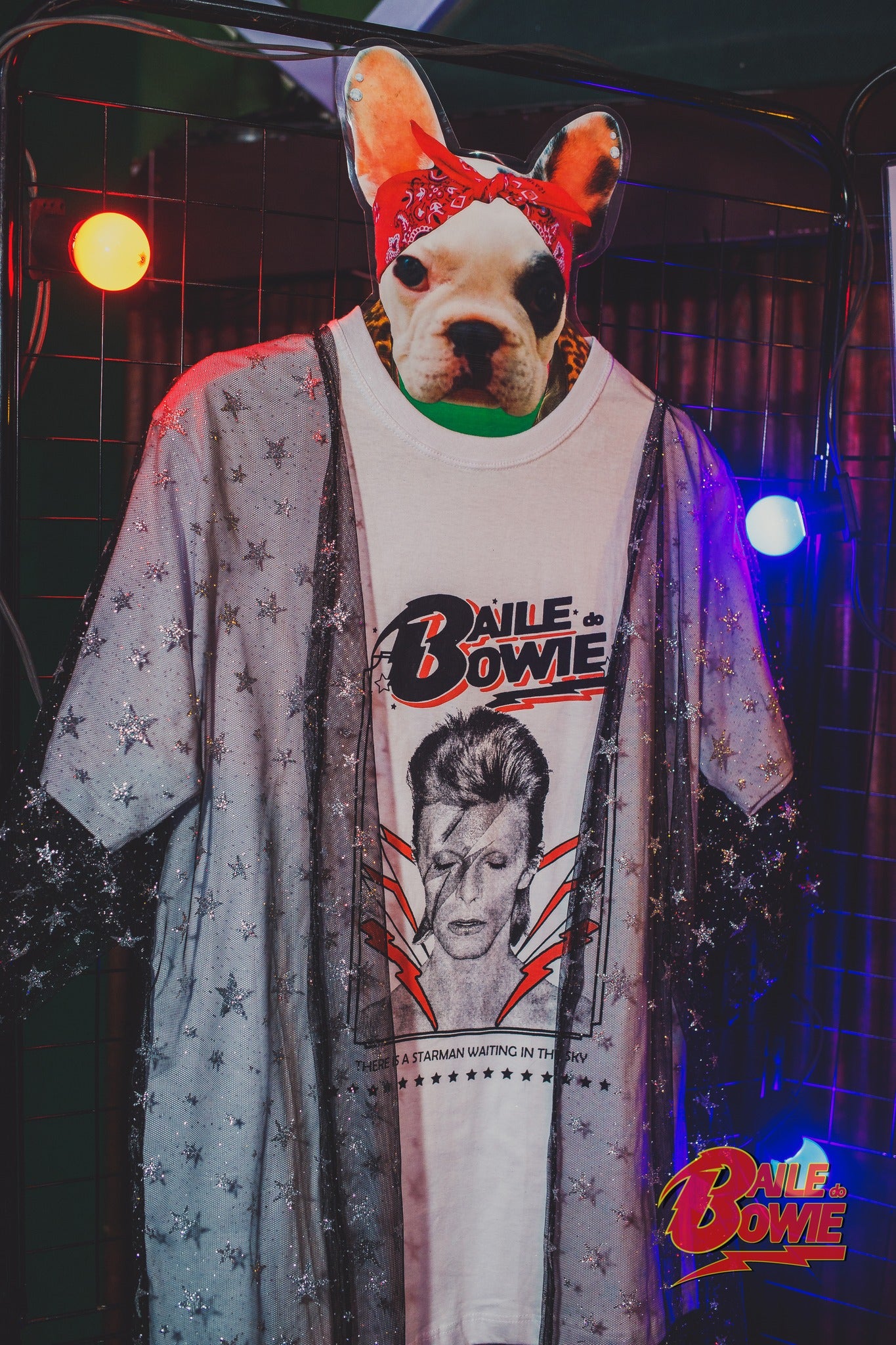 CAMISETA BAILE BOWIE BRANCA