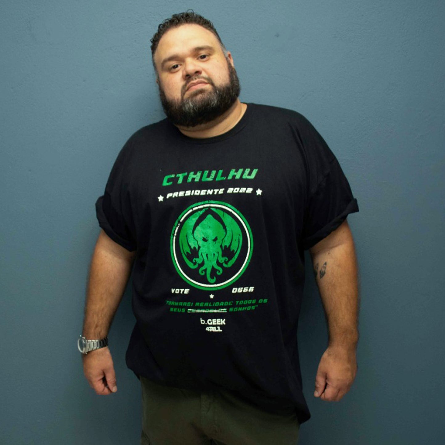 CAMISETA CTHULHU PRESIDENTE