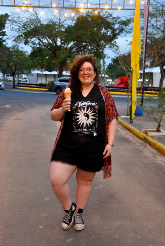 KIMONO ONÇA CÓSMICA